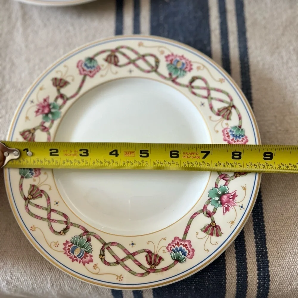 Villeroy Boch Heinrich Ars Vivendi Set Of 4 Dessert Salad Plates 8.5” Vintage